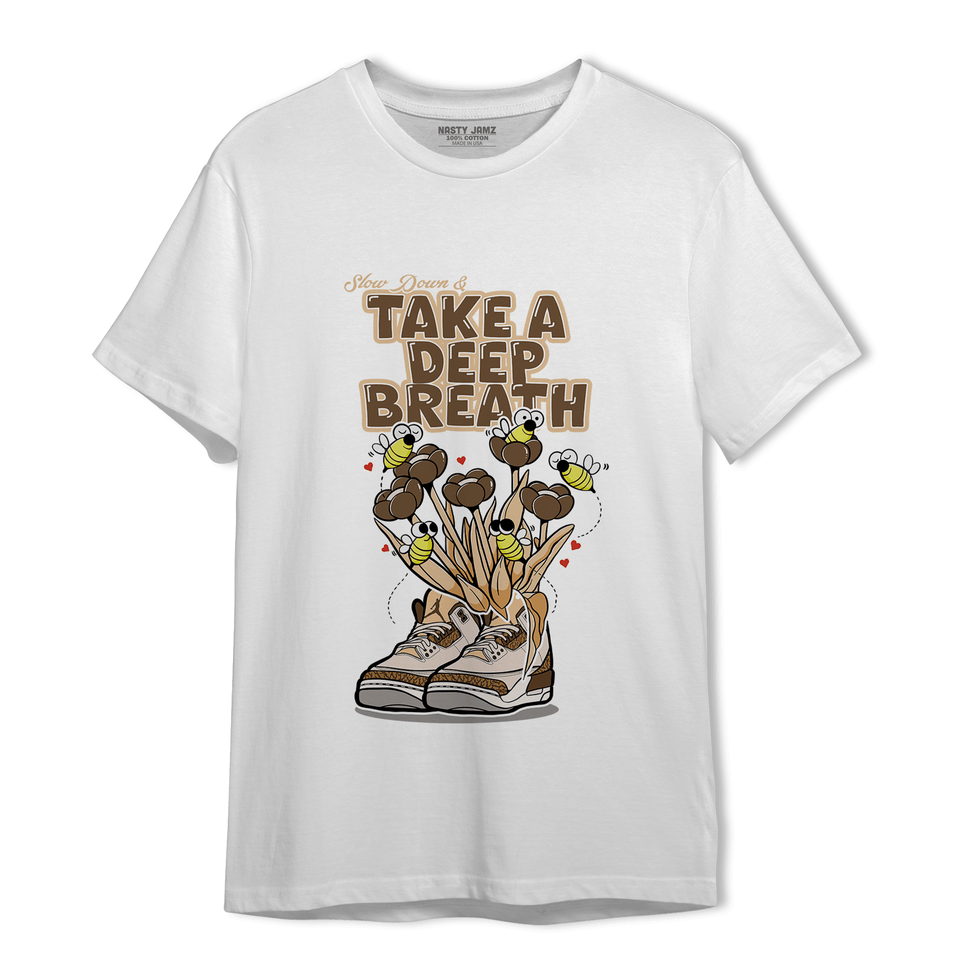 Palomino 3s T Shirt Match Bee Sneaker - NastyJamz