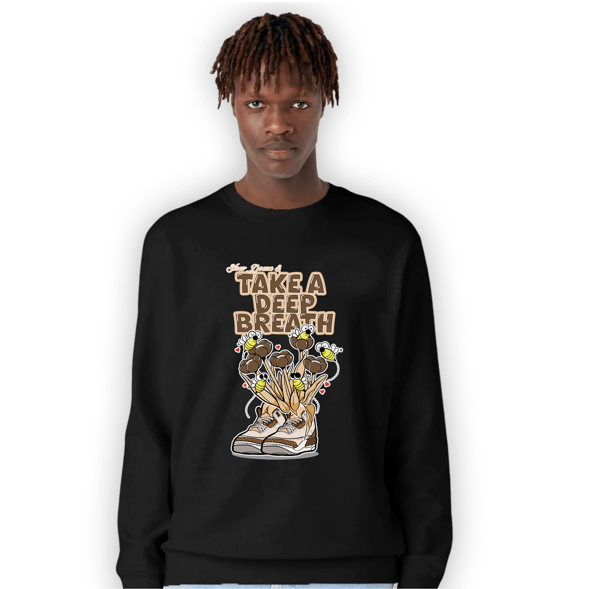 Palomino 3s Sweatshirt Match Bee Sneaker - NastyJamz