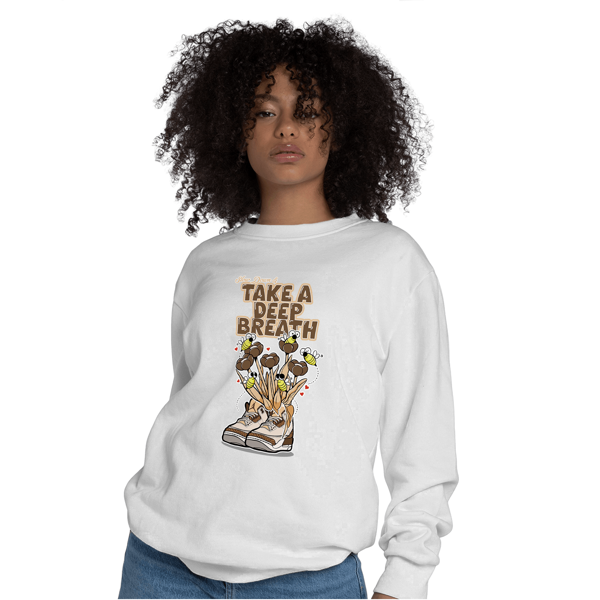 Palomino 3s Sweatshirt Match Bee Sneaker - NastyJamz