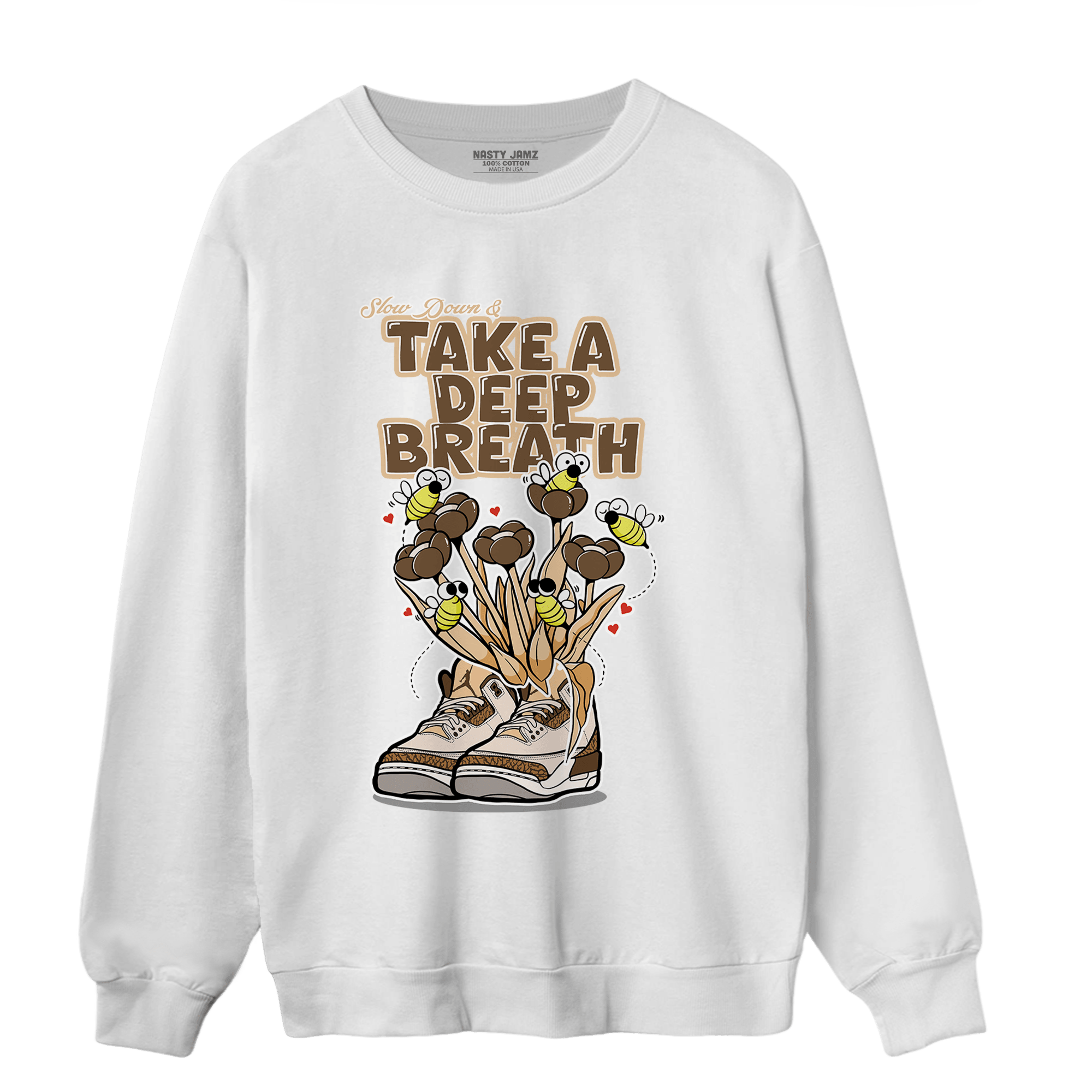 Palomino 3s Sweatshirt Match Bee Sneaker - NastyJamz