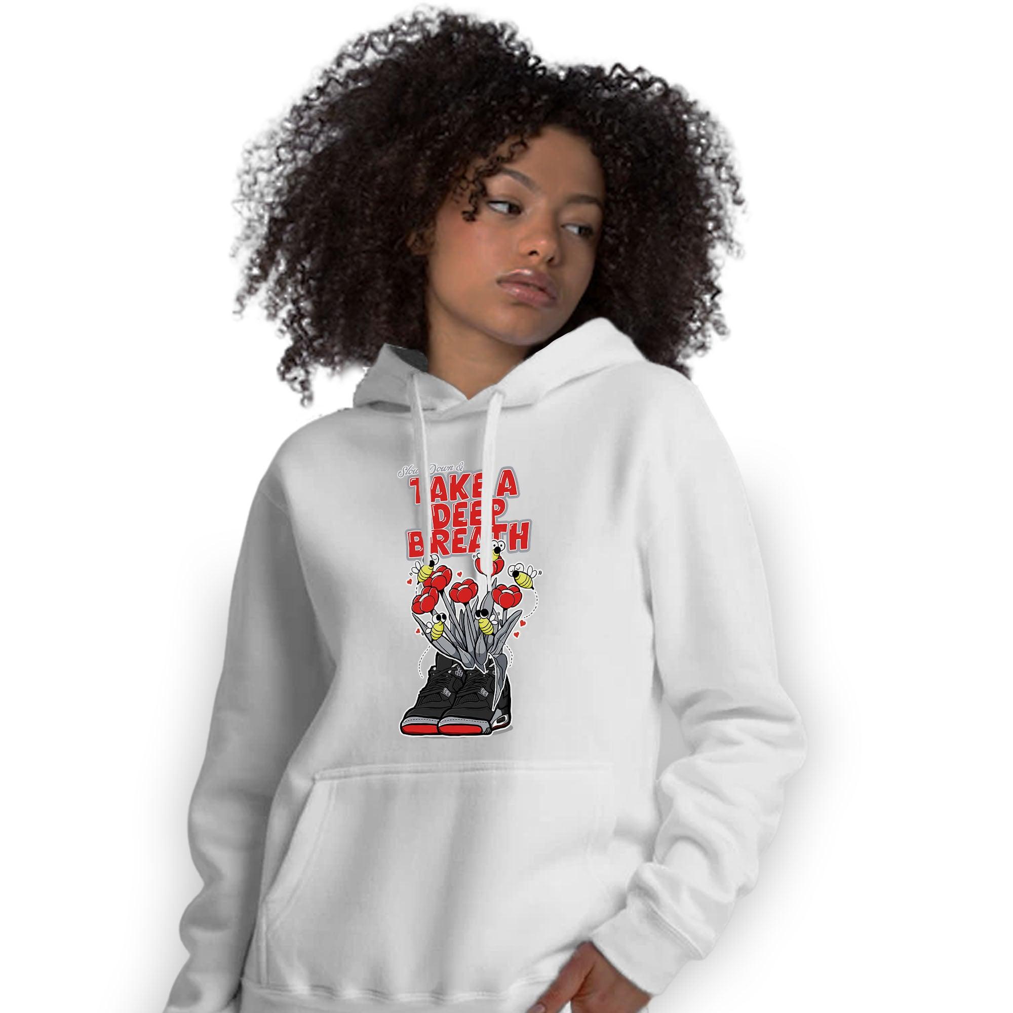Bred Reimagined 4s Hoodie Match Bee Sneaker - NastyJamz