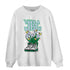 Lucky Green 5s Sweatshirt Match Bee Sneaker - NastyJamz