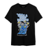 University Blue 5s T Shirt Match Bee Sneaker - NastyJamz