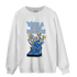 University Blue 5s Sweatshirt Match Bee Sneaker - NastyJamz