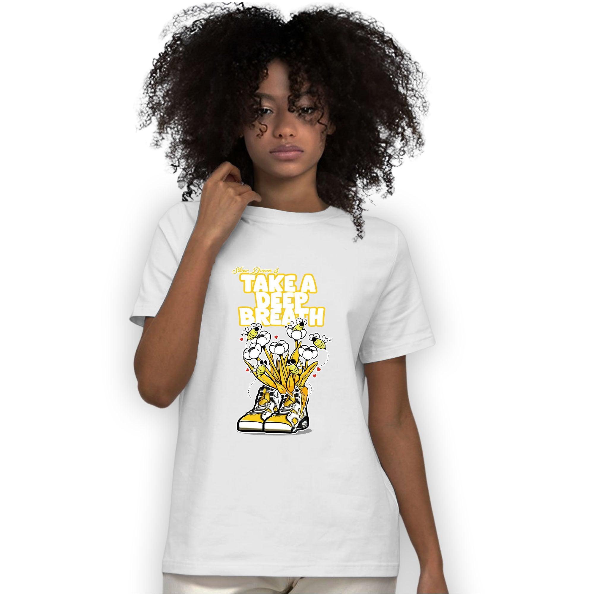 Yellow Ochre 6s T Shirt Match Bee Sneaker - NastyJamz