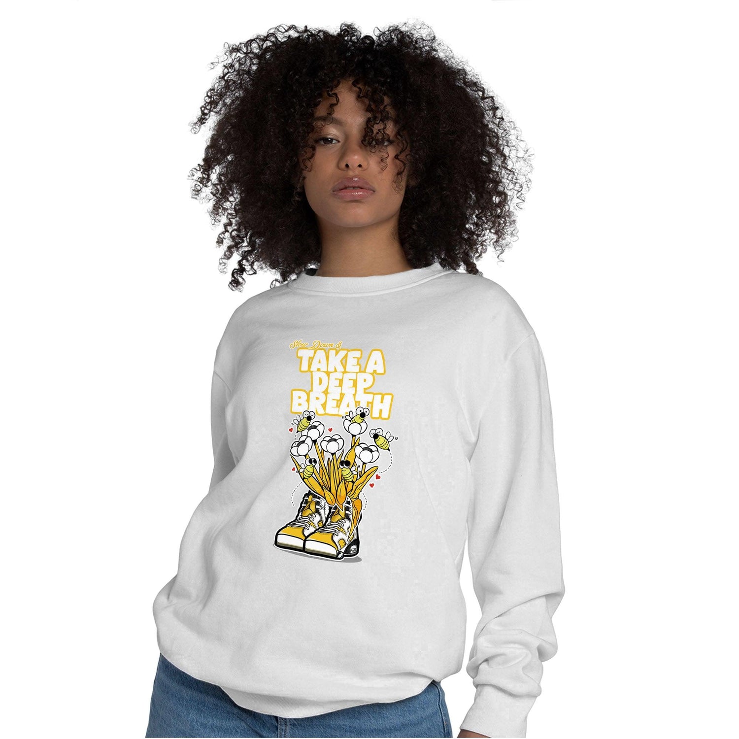 Yellow Ochre 6s Sweatshirt Match Bee Sneaker - NastyJamz