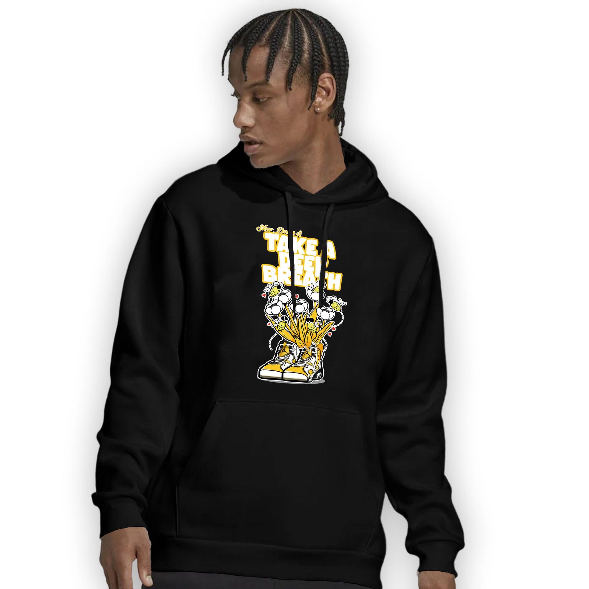 Yellow Ochre 6s Hoodie Match Bee Sneaker - NastyJamz