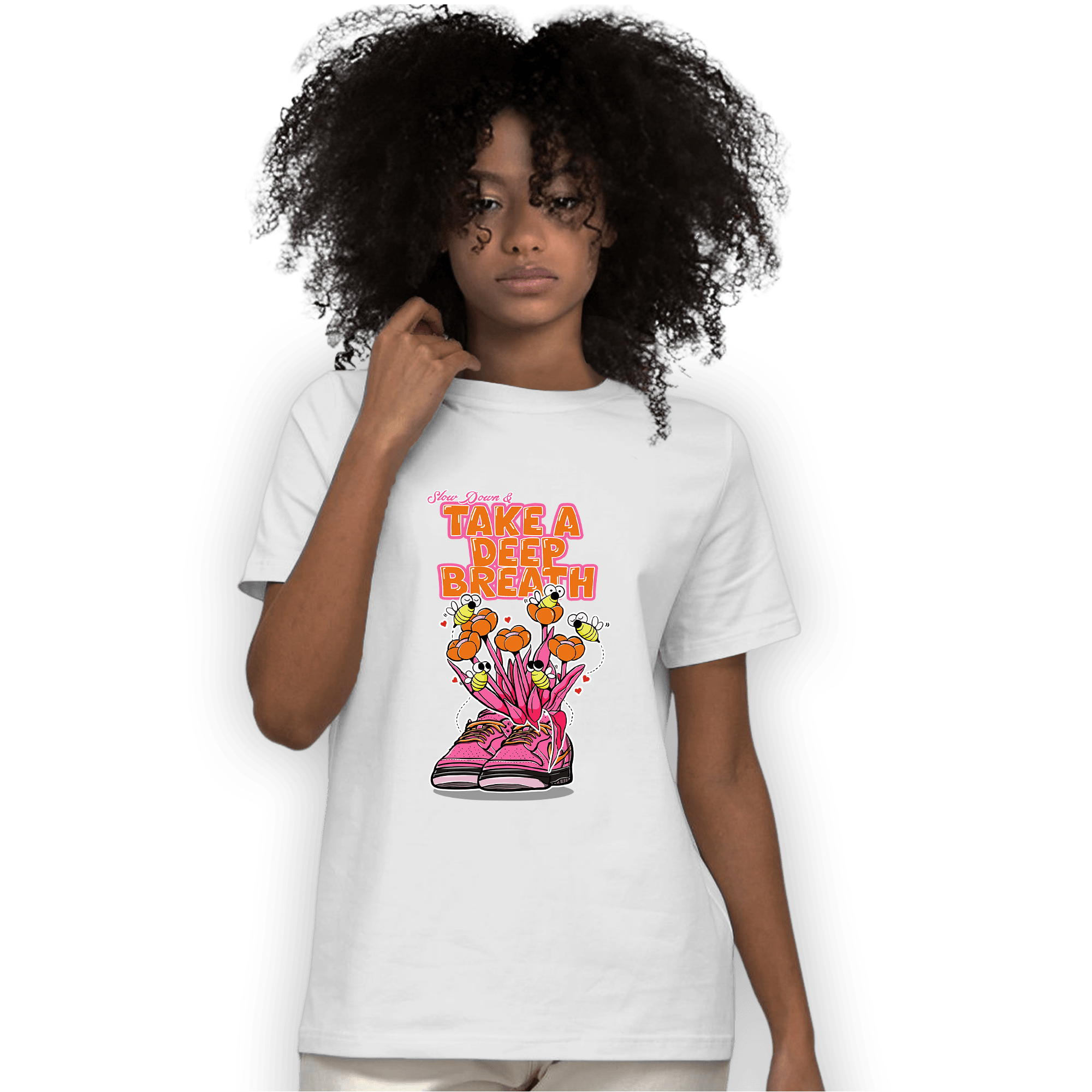 SB Dunk Blossom T Shirt Match Bee Sneaker - NastyJamz