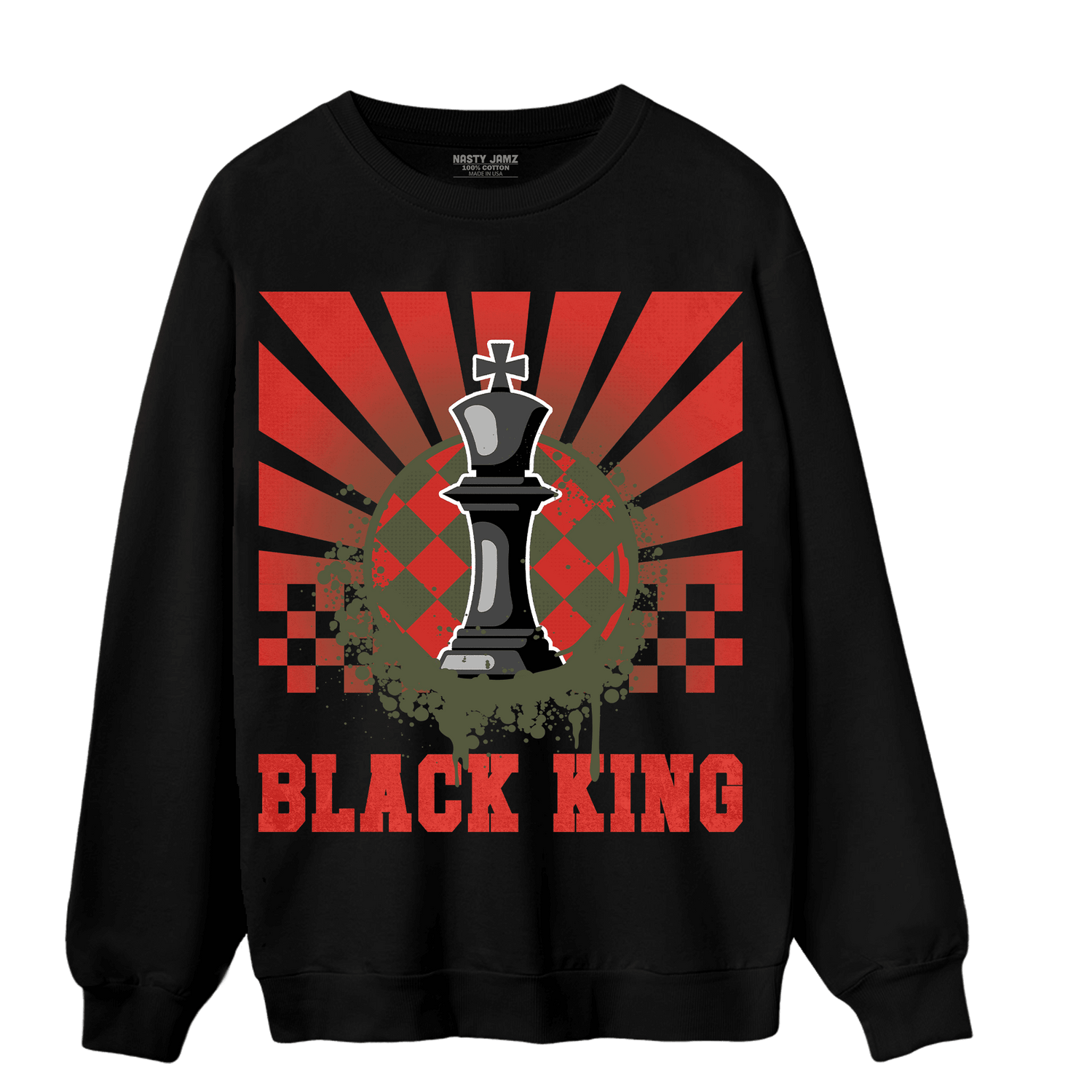 Dunk Low Mystic Red Sweatshirt Match Black King Collection - NastyJamz
