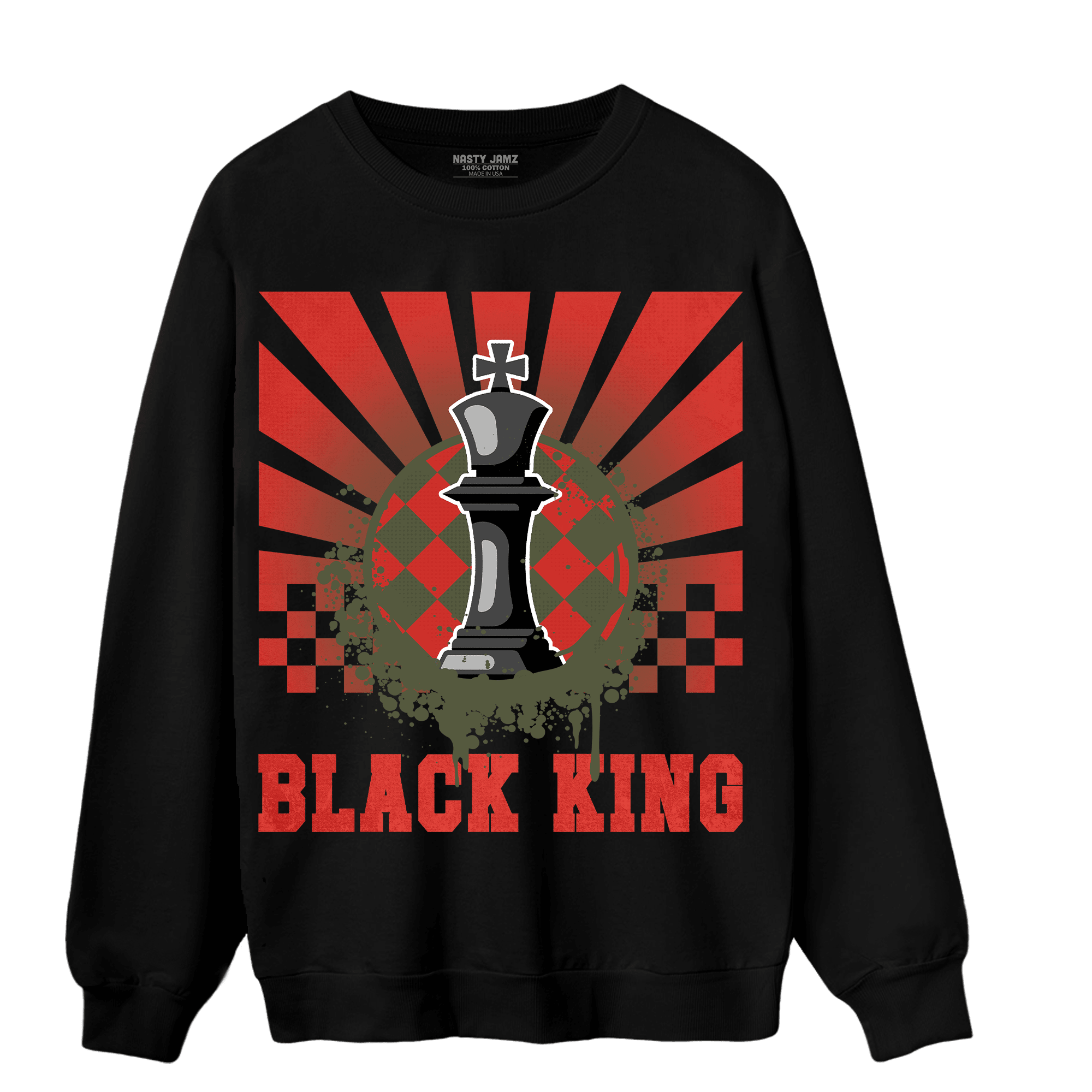 Dunk Low Mystic Red Sweatshirt Match Black King Collection - NastyJamz