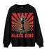 Dunk Low Mystic Red Sweatshirt Match Black King Collection - NastyJamz