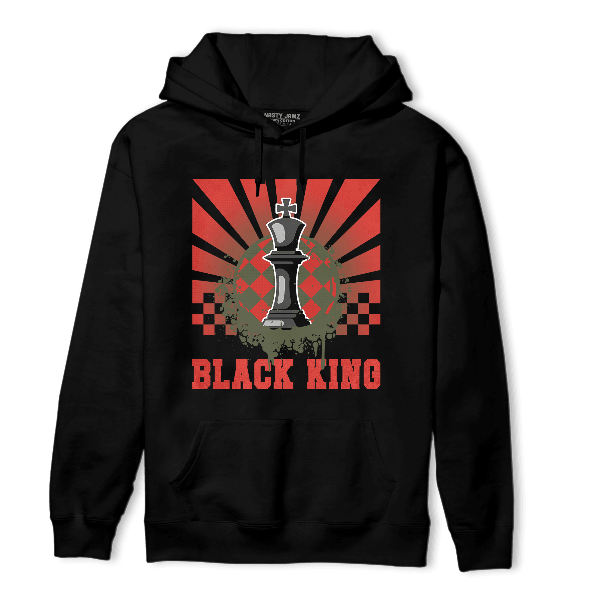 Dunk Low Mystic Red Hoodie Match Black King Collection - NastyJamz