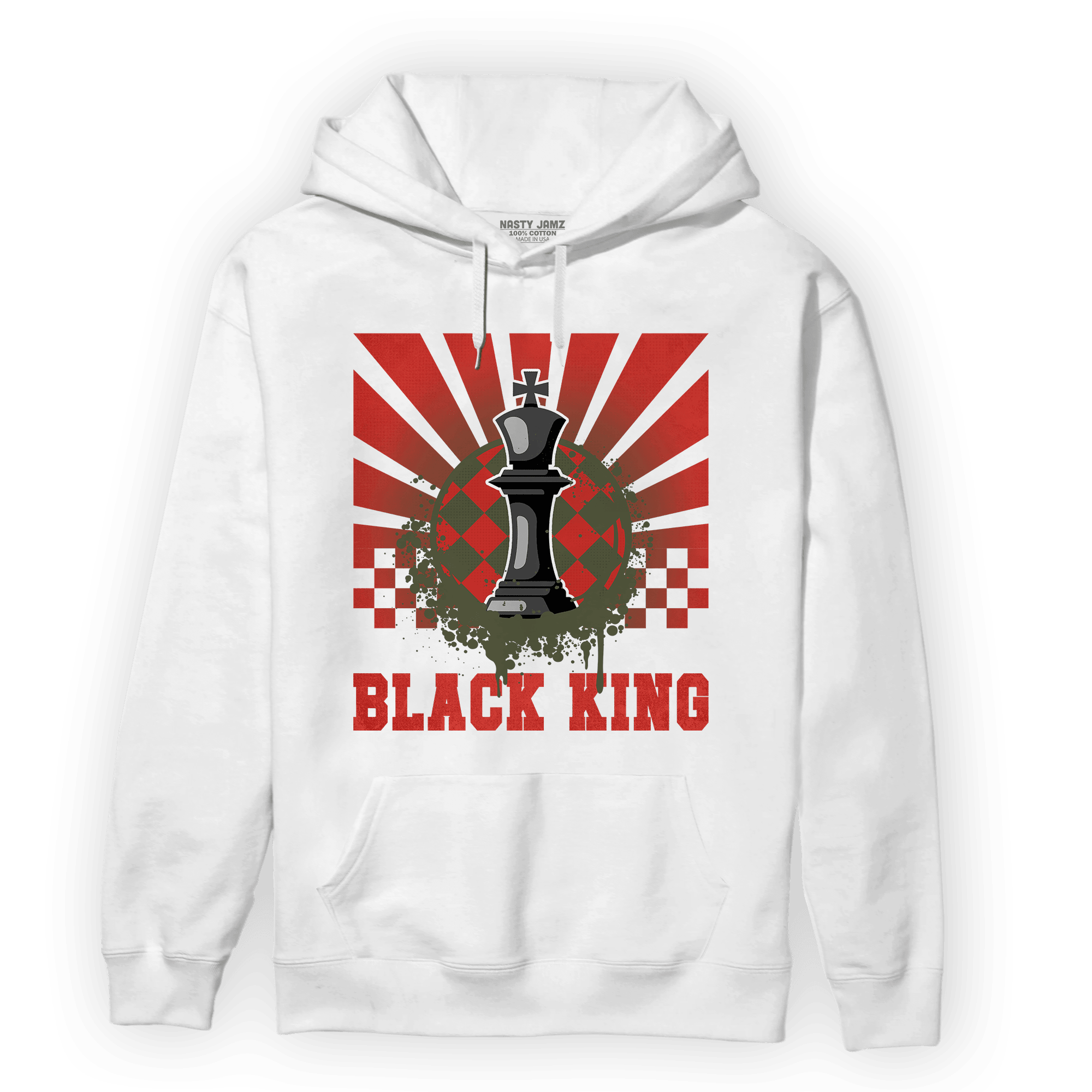 Dunk Low Mystic Red Hoodie Match Black King Collection - NastyJamz