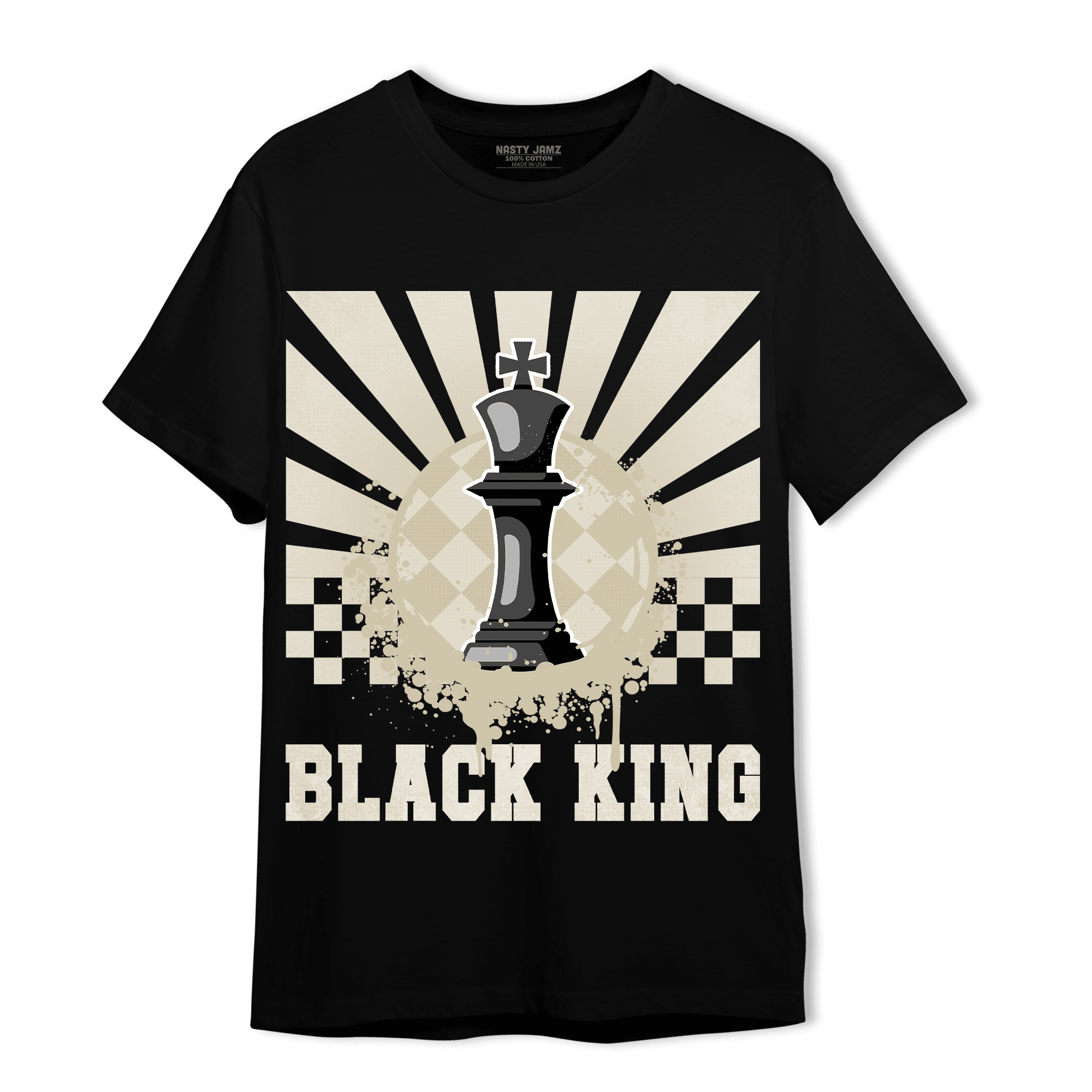 Gratitude 11s T Shirt Match Black King Collection - NastyJamz