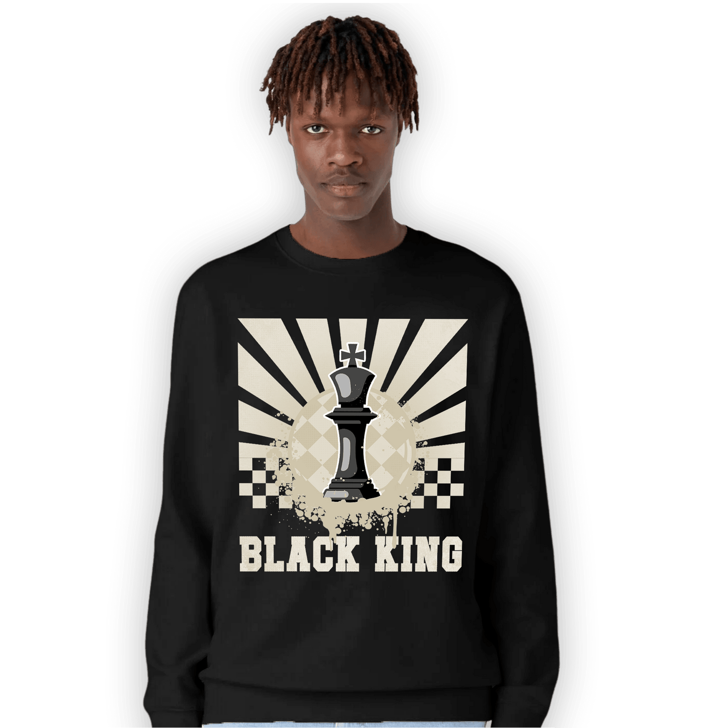 Gratitude 11s Sweatshirt Match Black King Collection - NastyJamz
