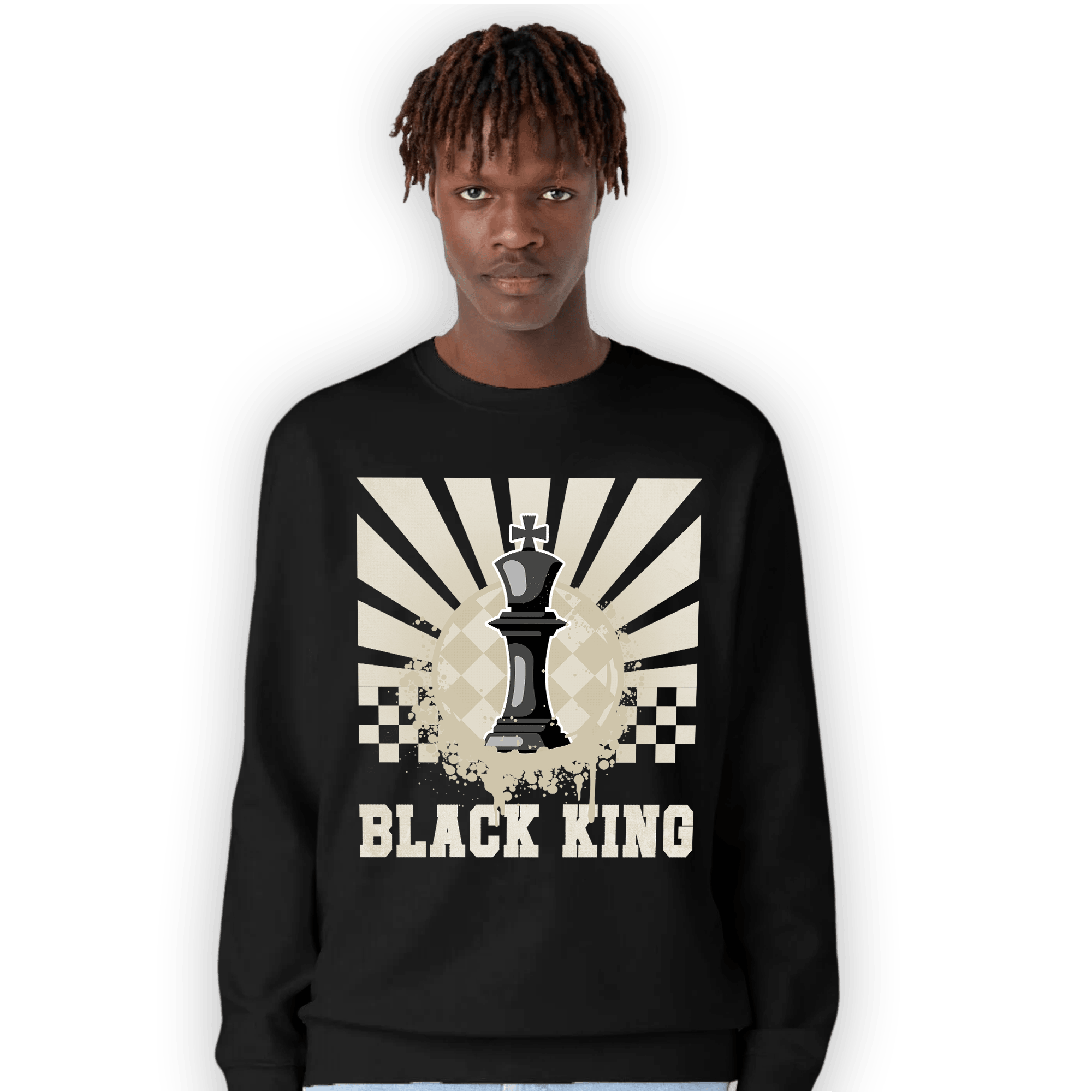 Gratitude 11s Sweatshirt Match Black King Collection - NastyJamz