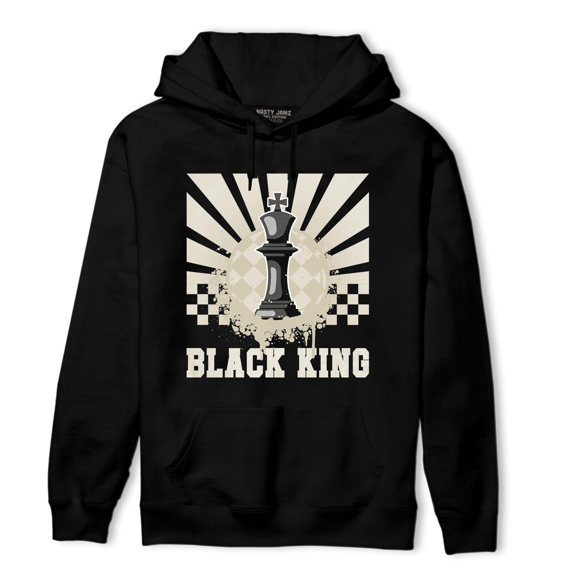 Gratitude 11s Hoodie Match Black King Collection - NastyJamz
