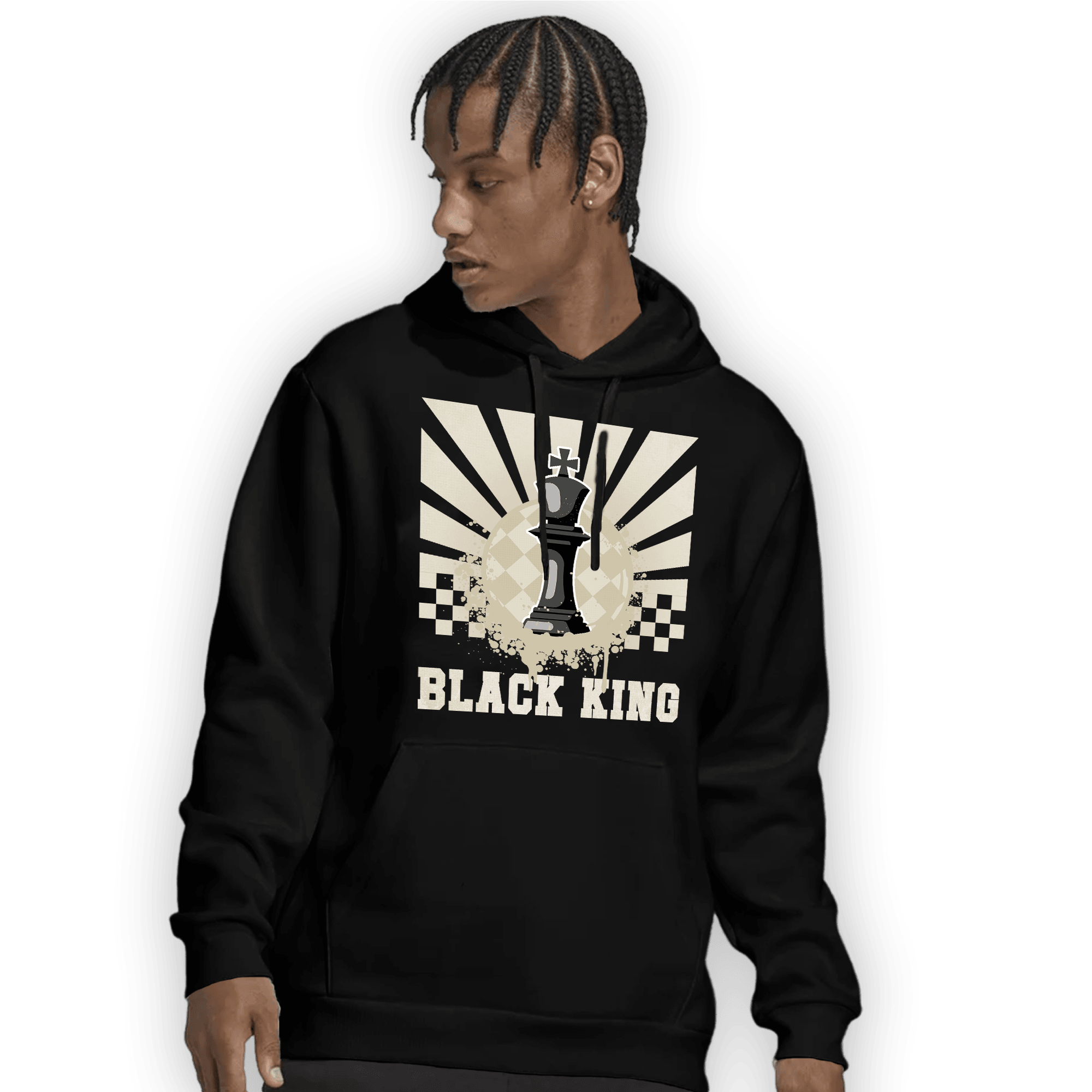 Gratitude 11s Hoodie Match Black King Collection - NastyJamz