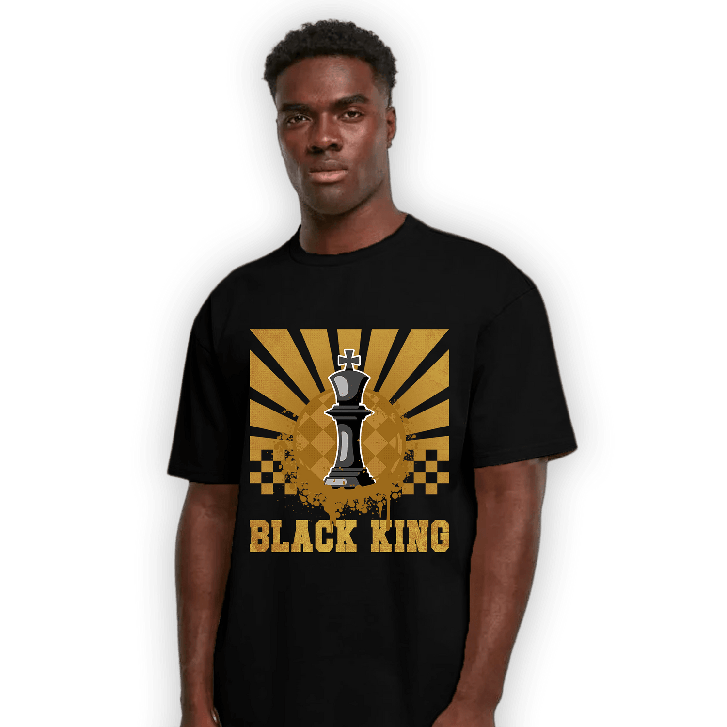 Wheat 13s T Shirt Match Black King Collection - NastyJamz