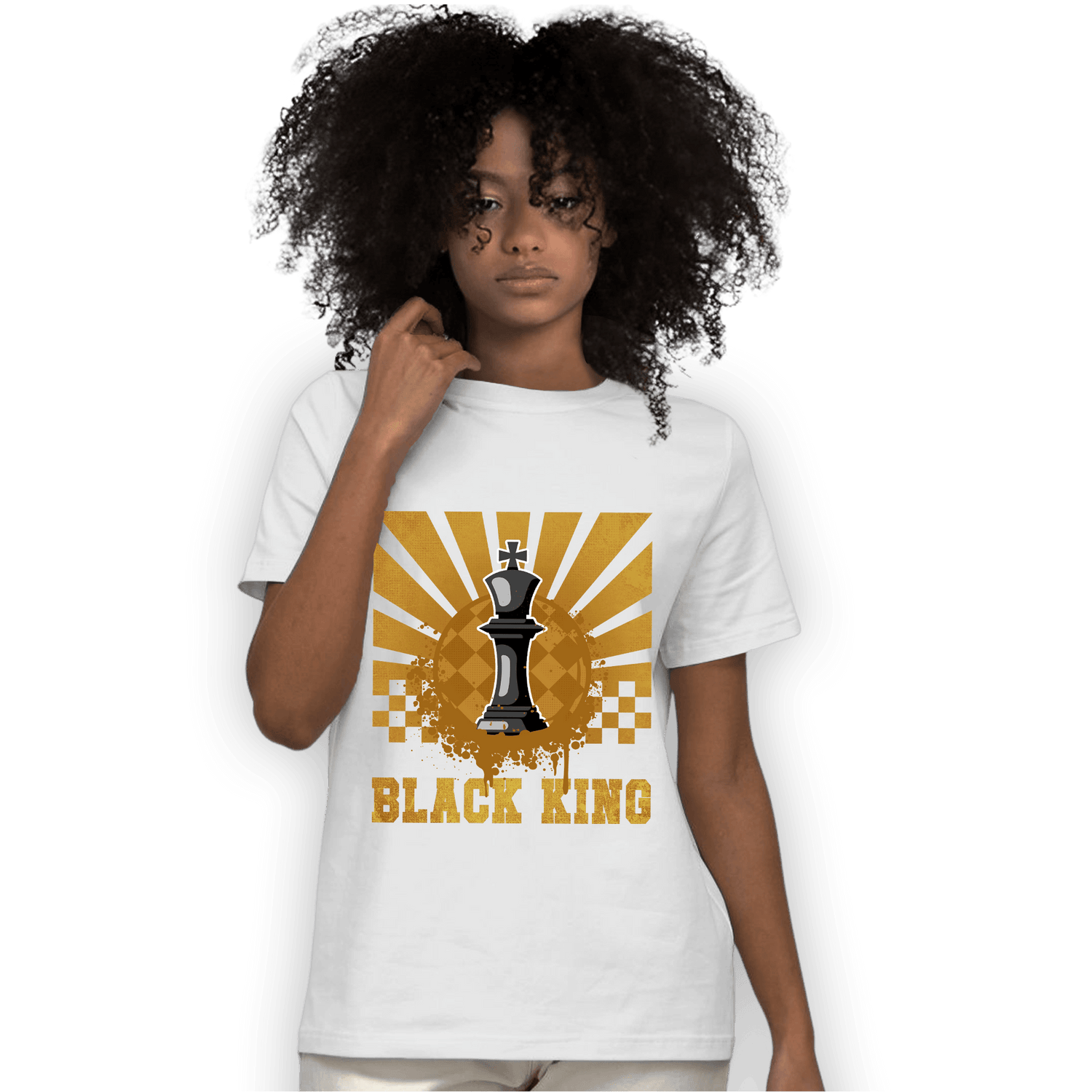 Wheat 13s T Shirt Match Black King Collection - NastyJamz