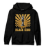 Wheat 13s Hoodie Match Black King Collection - NastyJamz