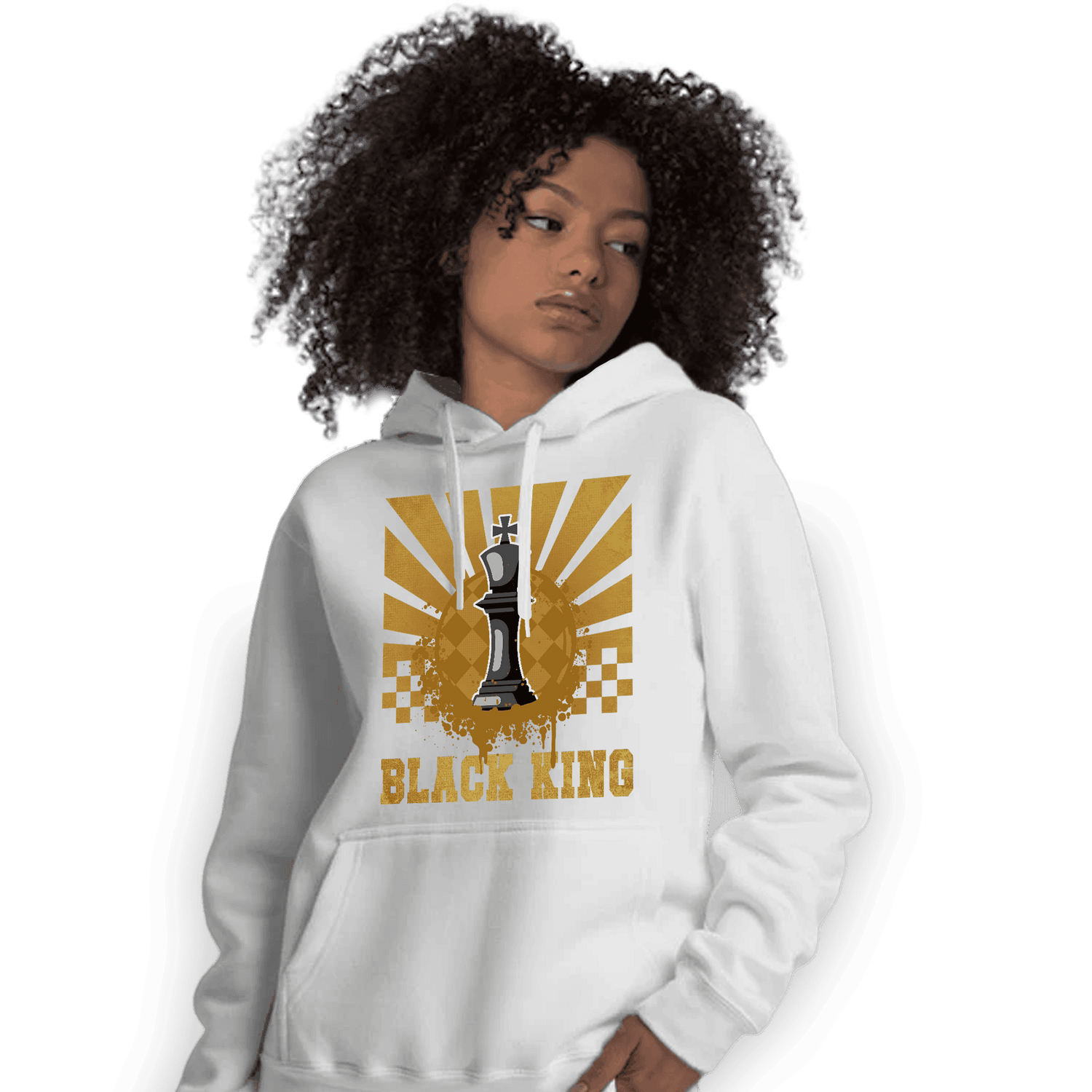 Wheat 13s Hoodie Match Black King Collection - NastyJamz