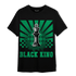 Celtic Lucky Green 1s T Shirt Match Black King Collection - NastyJamz