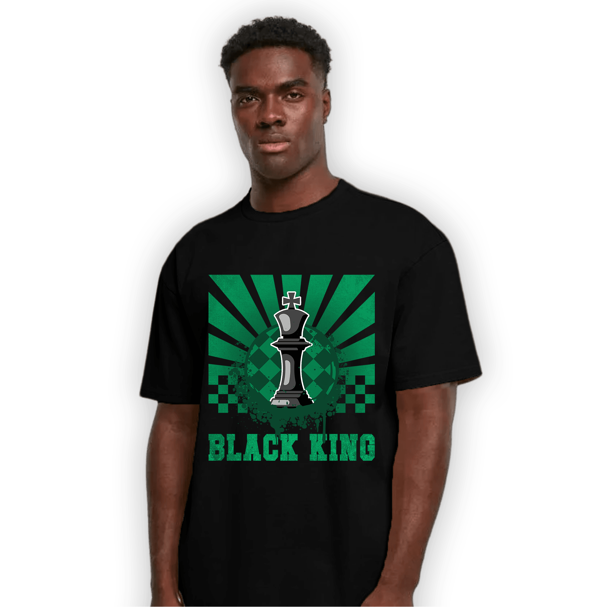 Celtic Lucky Green 1s T Shirt Match Black King Collection - NastyJamz