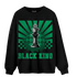 Celtic Lucky Green 1s Sweatshirt Match Black King Collection - NastyJamz