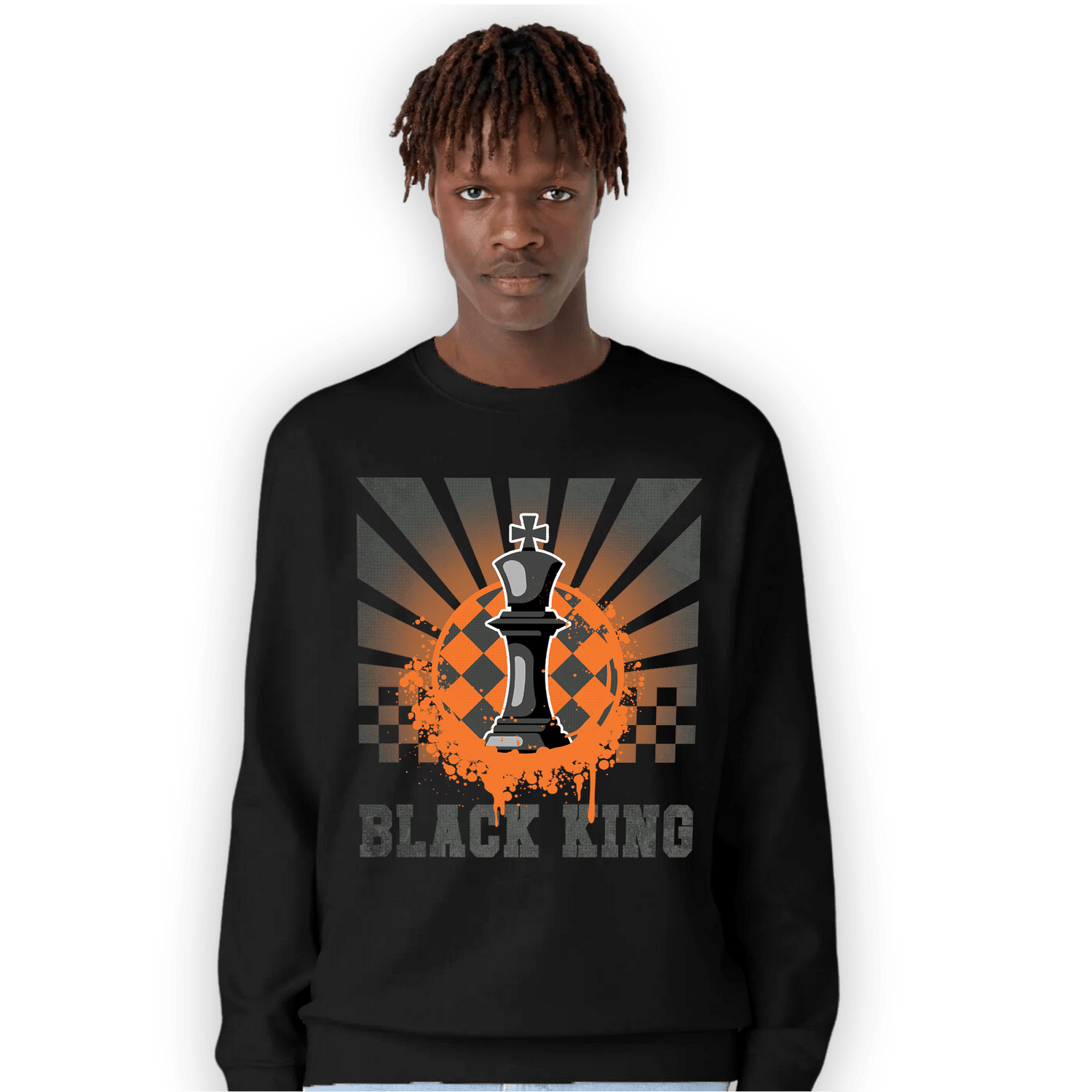 Fear Pack 3s Sweatshirt Match Black King Collection - NastyJamz