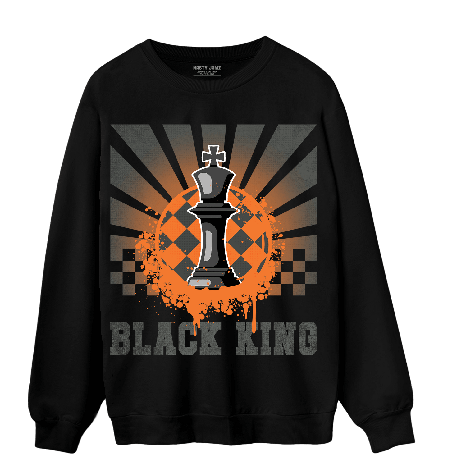 Fear Pack 3s Sweatshirt Match Black King Collection - NastyJamz