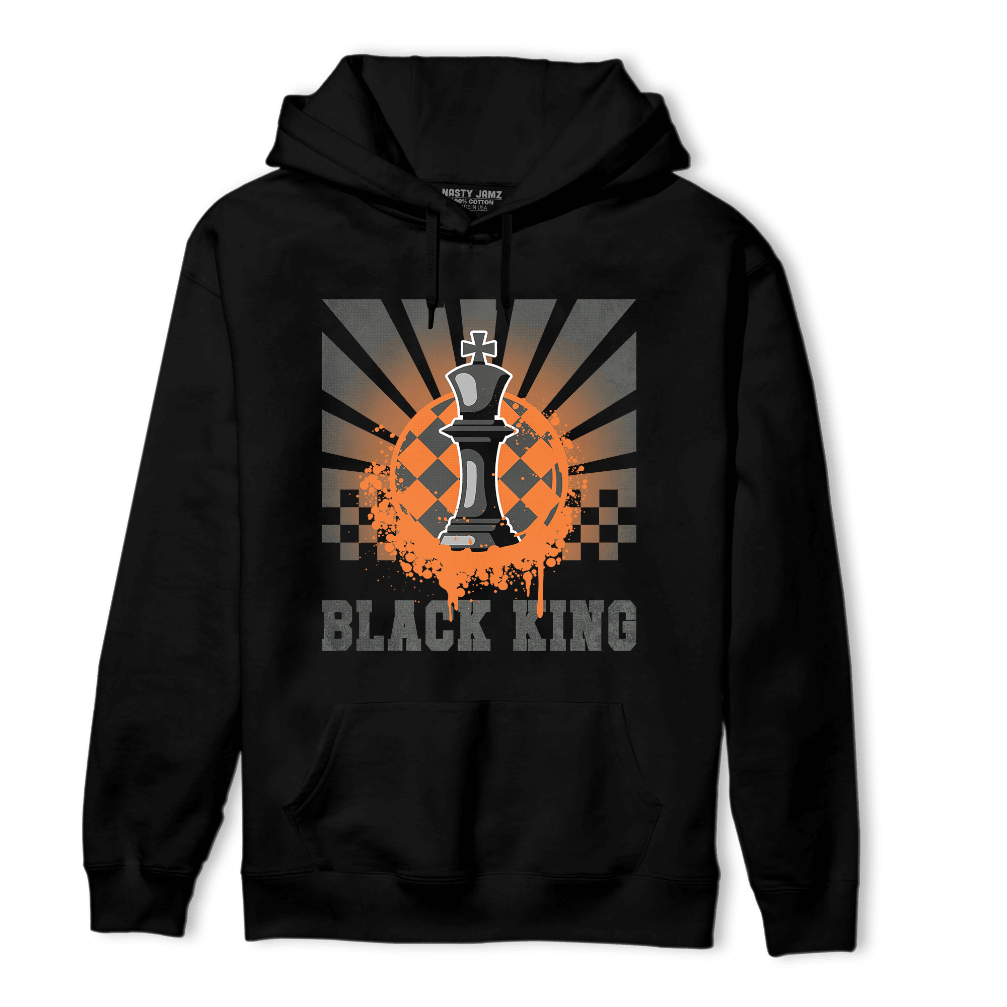 Fear Pack 3s Hoodie Match Black King Collection - NastyJamz