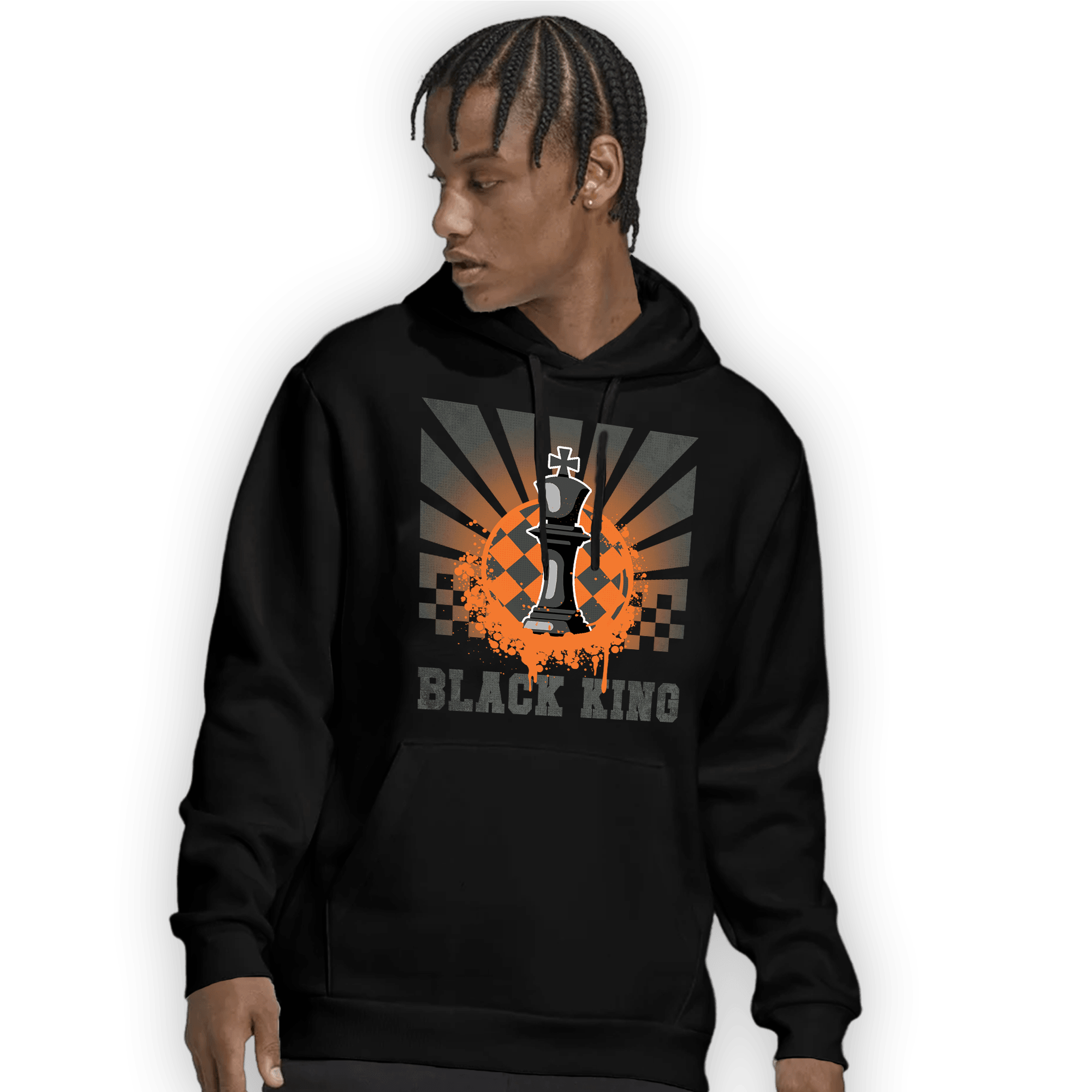 Fear Pack 3s Hoodie Match Black King Collection - NastyJamz