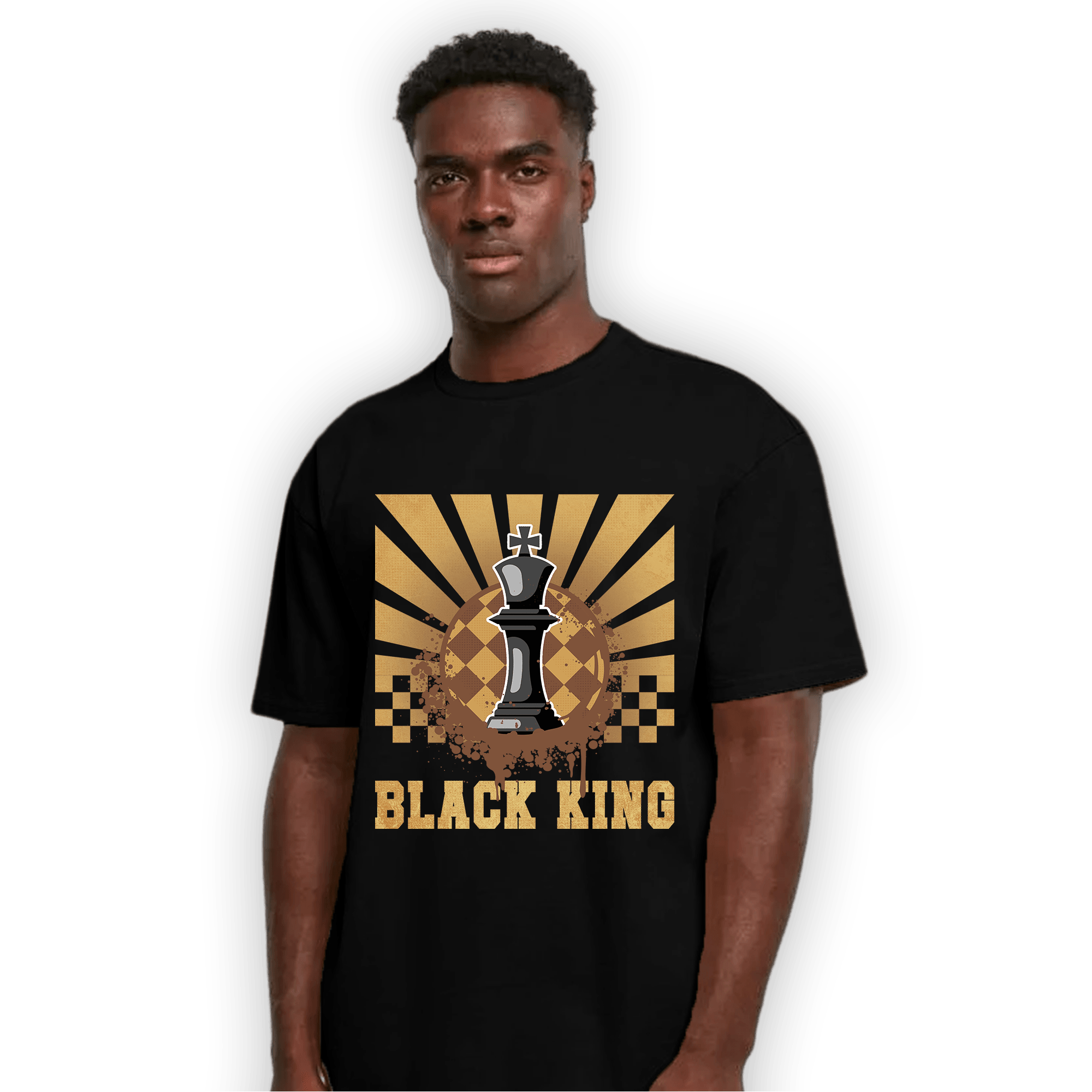 Cacao Wow 4s T Shirt Match Black King Collection - NastyJamz