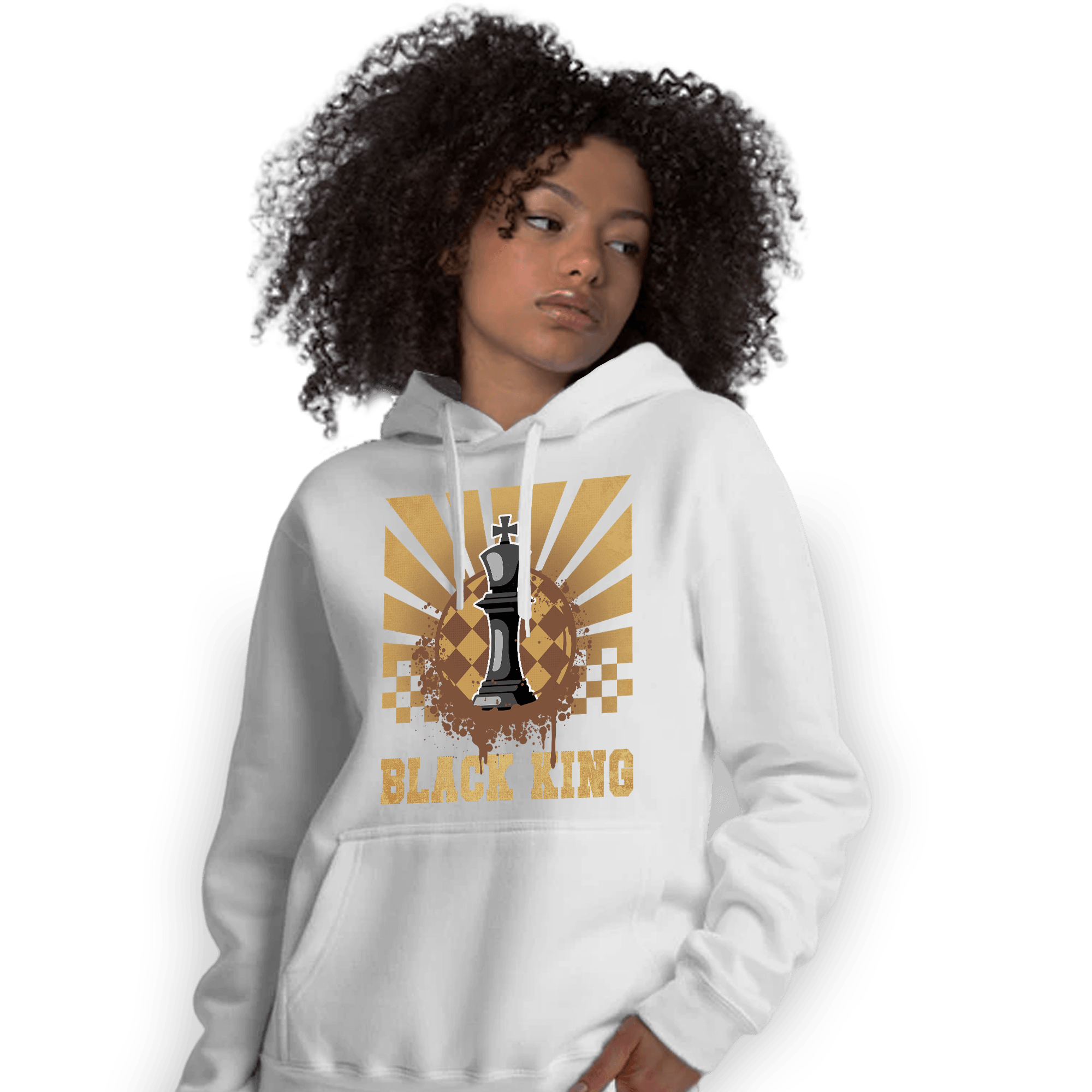 Cacao Wow 4s Hoodie Match Black King Collection - NastyJamz