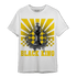 Thunder 4s T Shirt Match Black King Collection - NastyJamz