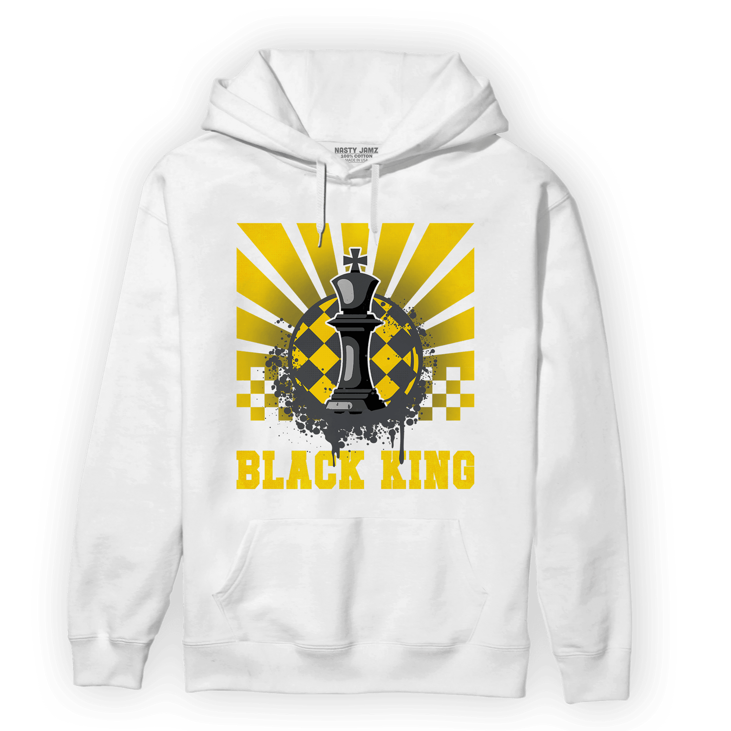 Thunder 4s Hoodie Match Black King Collection - NastyJamz