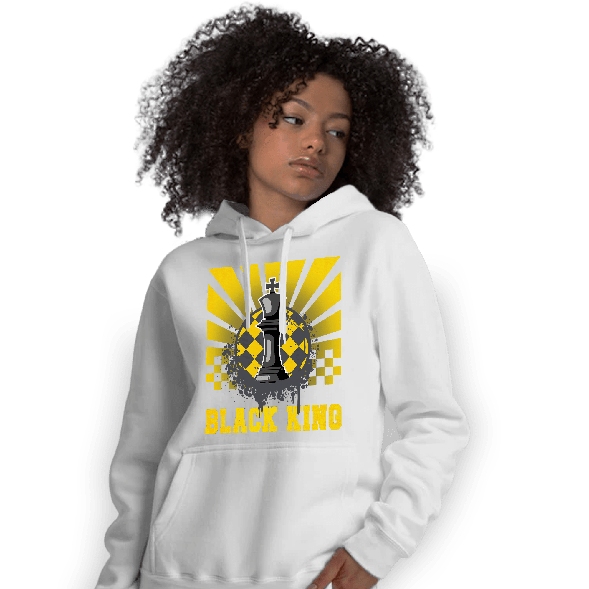 Thunder 4s Hoodie Match Black King Collection - NastyJamz