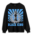 University Blue 5s Sweatshirt Match Black King Collection - NastyJamz