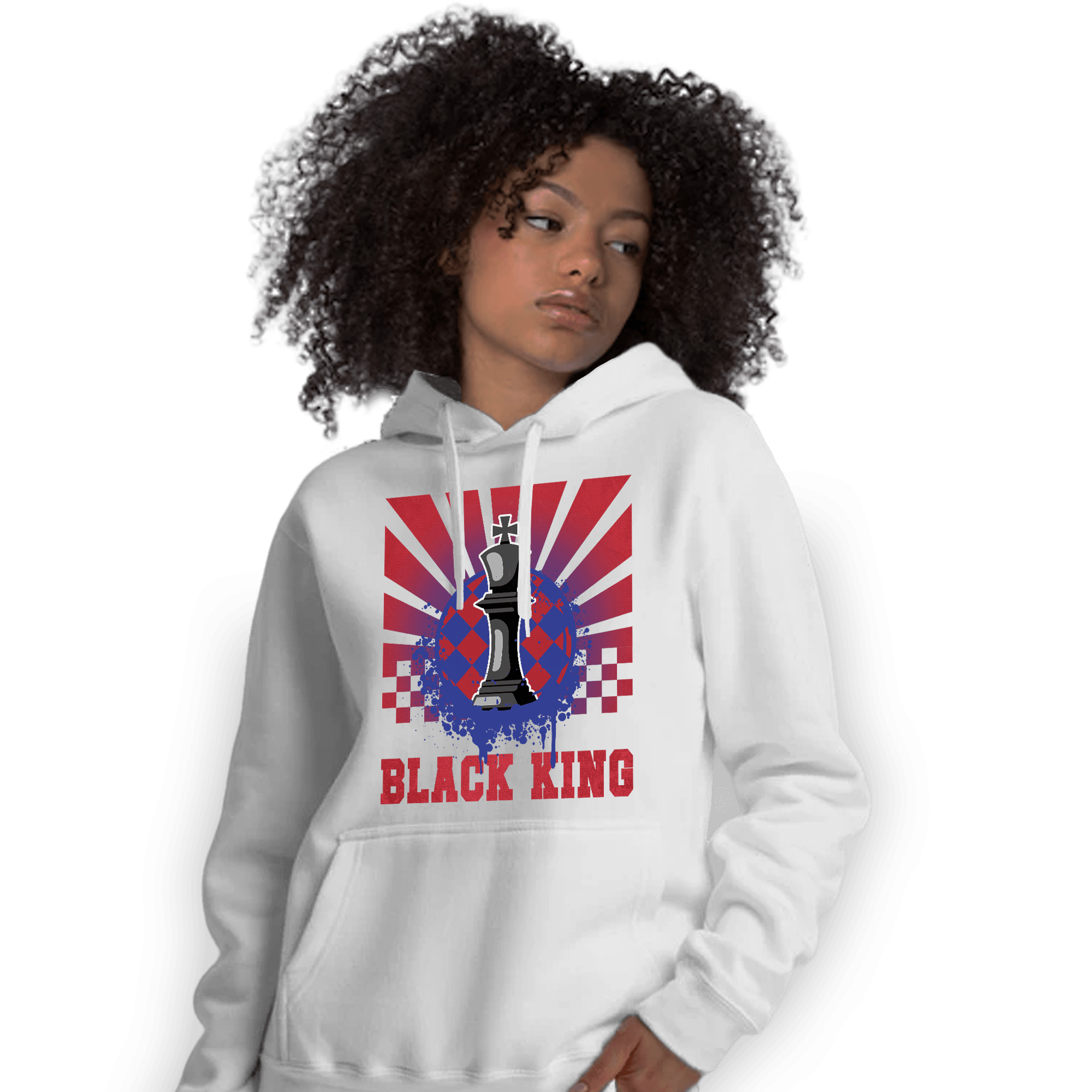 Playoffs 8s Hoodie Match Black King Collection - NastyJamz