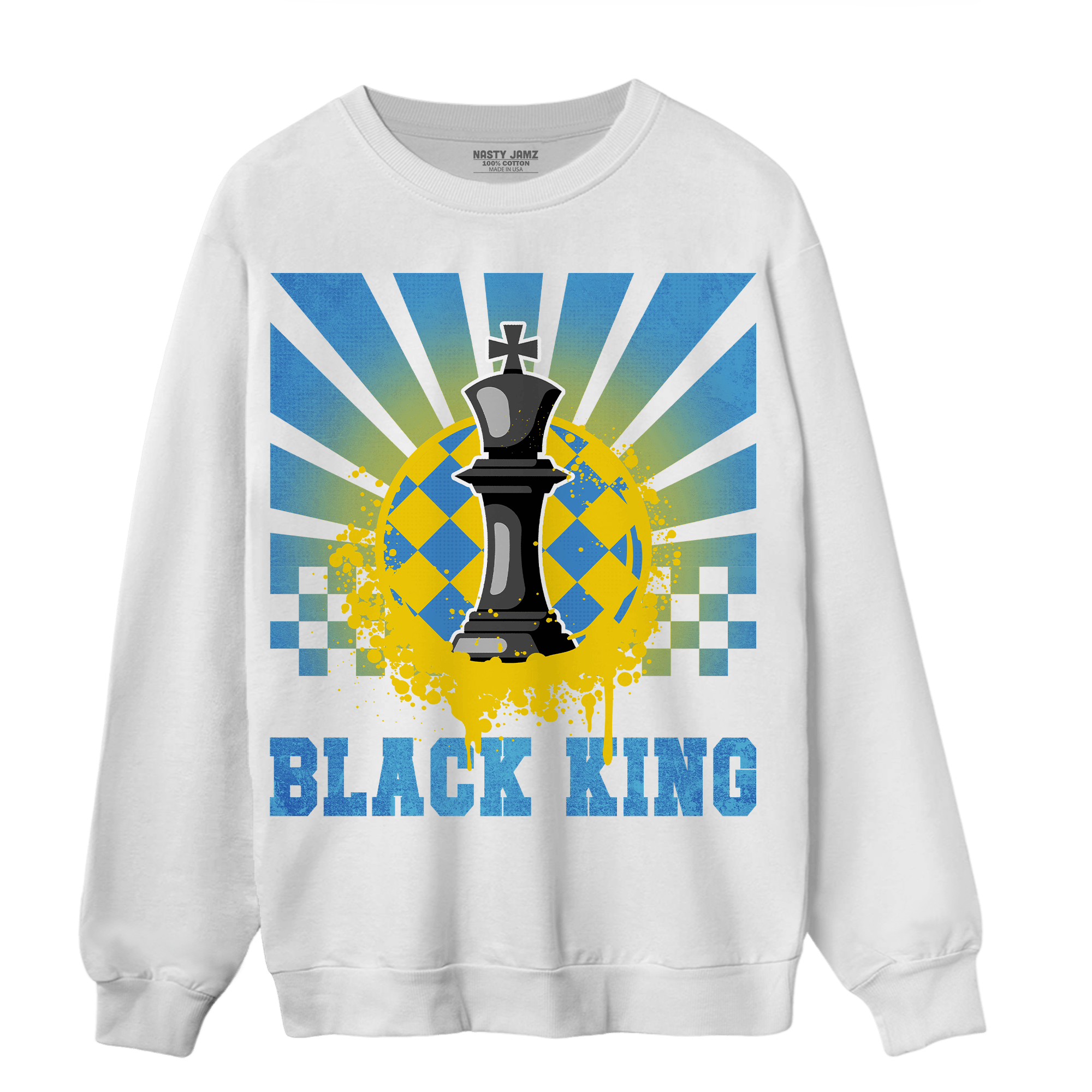 SB Dunk Bubbles Sweatshirt Match Black King Collection - NastyJamz