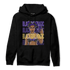 Field Purple 12s Hoodie Match Black Magic Girl Selfie - NastyJamz