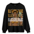 Wheat 13s Sweatshirt Match Black Magic Girl Selfie - NastyJamz