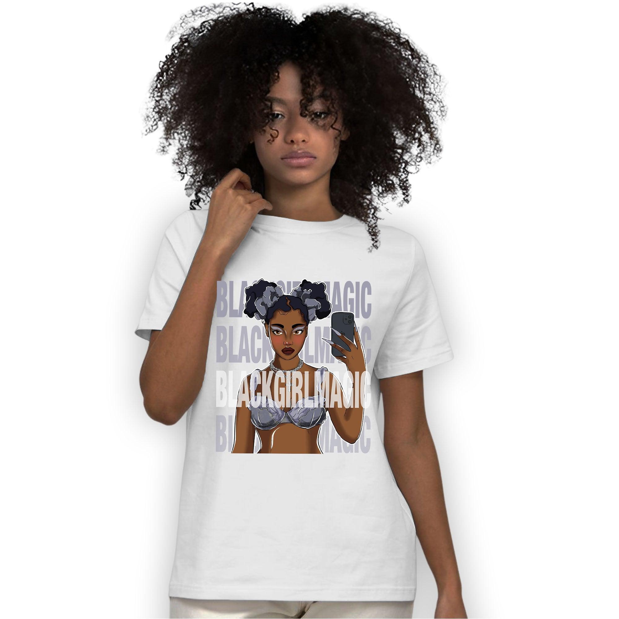 Stealth 14s T Shirt Match Black Magic Girl Selfie - NastyJamz