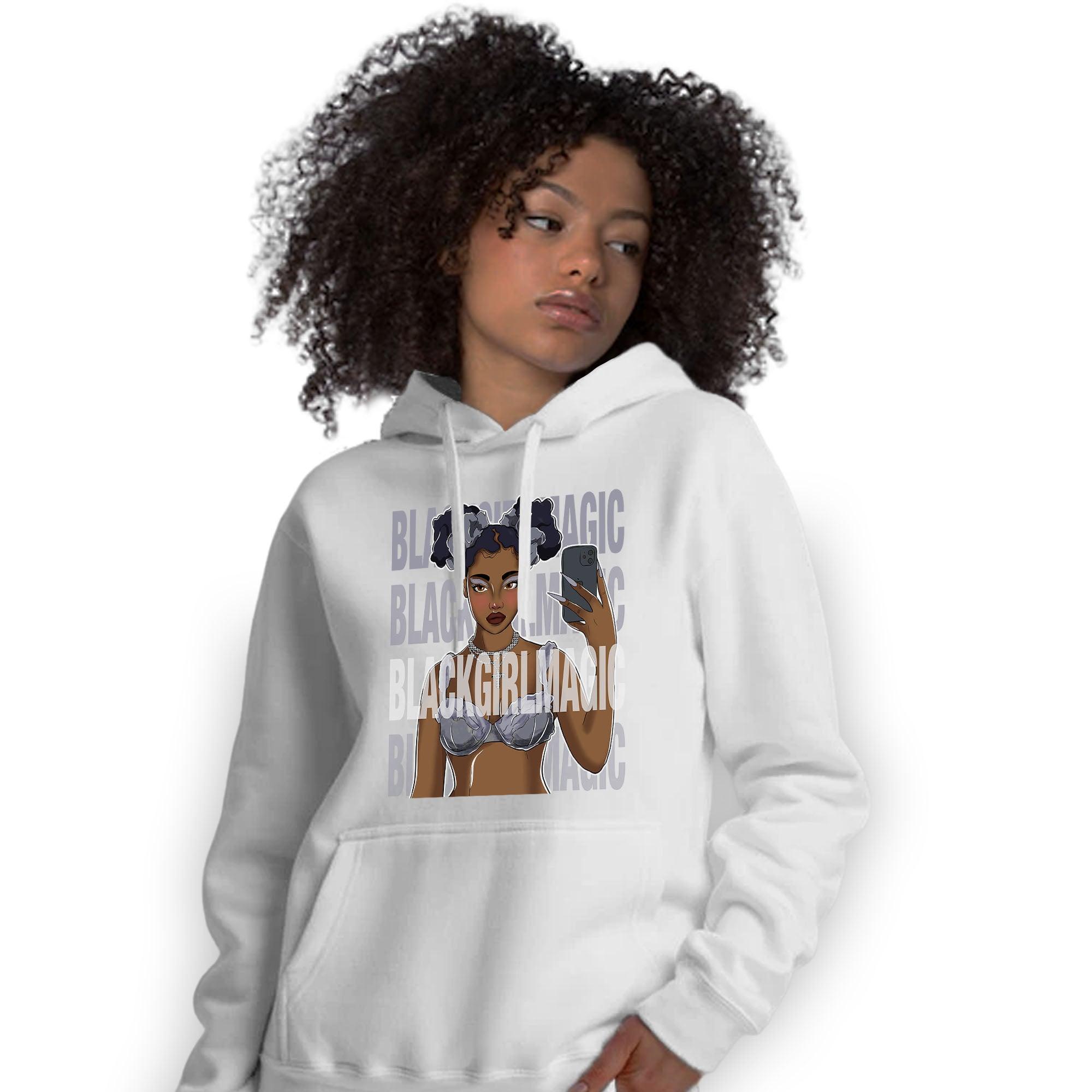 Stealth 14s Hoodie Match Black Magic Girl Selfie - NastyJamz