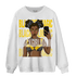 Thunder 4s Sweatshirt Match Black Magic Girl Selfie - NastyJamz