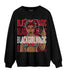 Spizike Low Bred Sweatshirt Match Black Magic Girl Selfie - NastyJamz