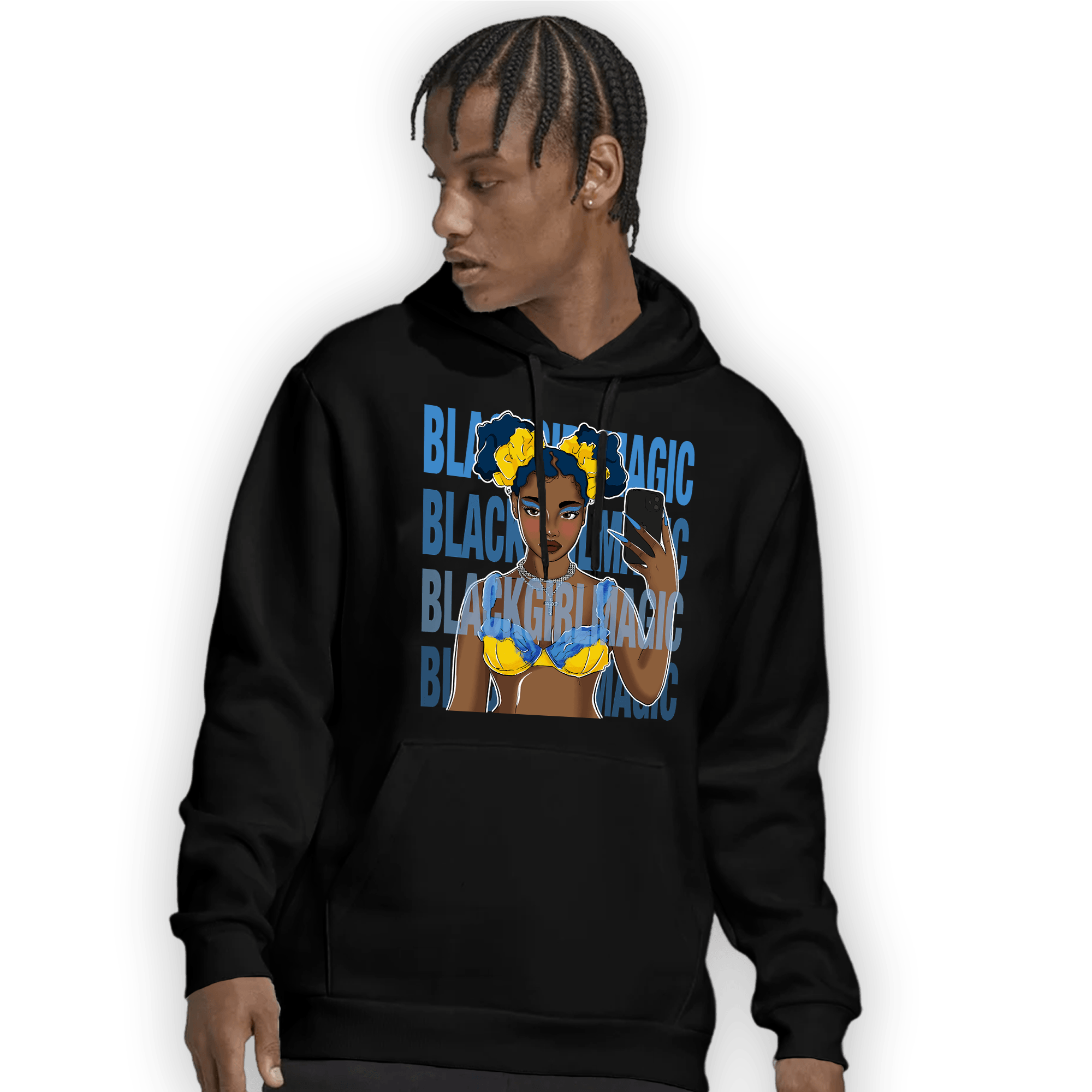 SB Dunk Bubbles Hoodie Match Black Magic Girl Selfie - NastyJamz