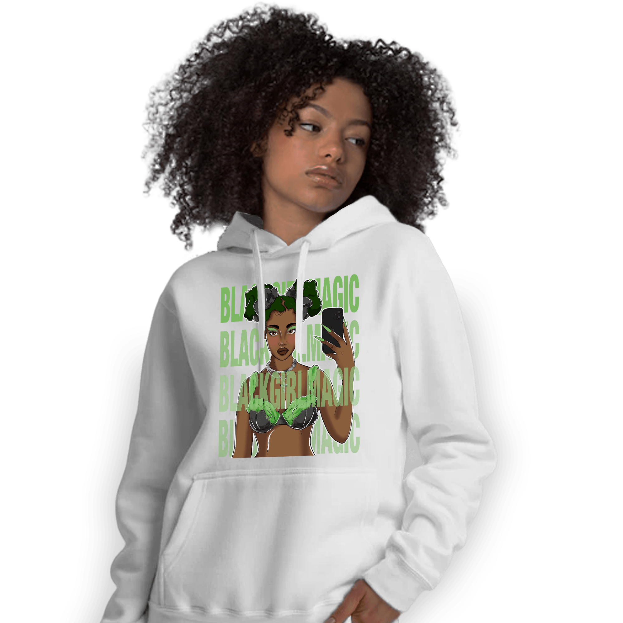SB Dunk Buttercup Hoodie Match Black Magic Girl Selfie - NastyJamz