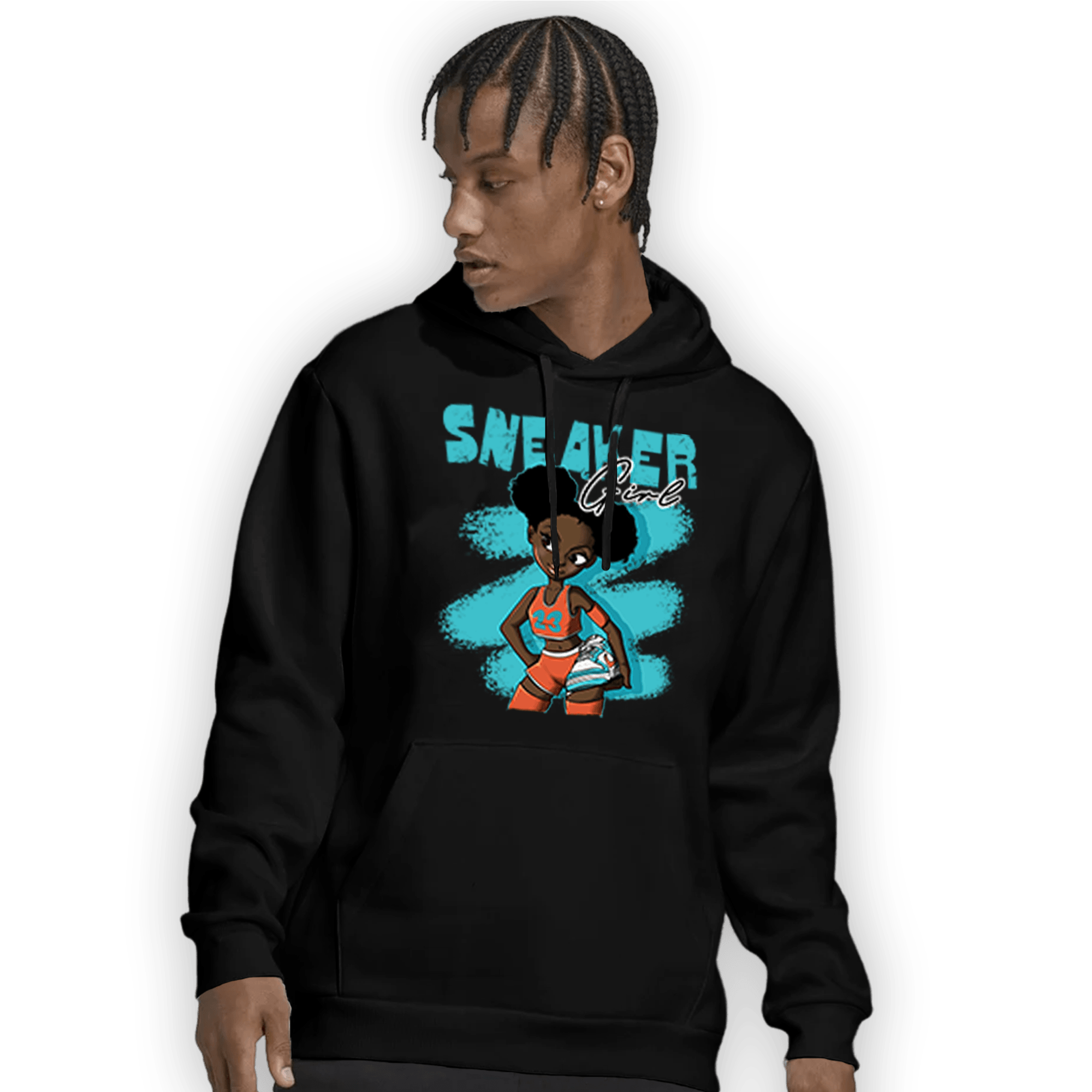 Dunk Low Dolphins Hoodie Match Black Sneaker Girl - NastyJamz